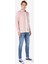 Slim Fit Shirt Neck Kareli Erkek Turuncu Uzun Kol Gömlek Cl1067571 3