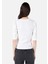 Regular Fit Yuvarlak Yaka Kadın Beyaz Kısa Kol Tişört CL1067523 2