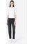 Regular Fit Yuvarlak Yaka Kadın Beyaz Kısa Kol Tişört CL1067523 3