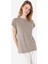 Regular Fit Yuvarlak Yaka Kadın Kısa Kol Tişört Cl1067942 1
