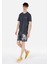 Slim Fit Erkek Siyah Deniz Şortu 3