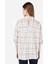 Relaxed Fit Shirt Neck Kadın Bej Roll-up Gömlek Cl1068245 2