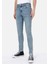 041 Danny Slim Fit Düşük Bel Dar Paça Erkek Mavi Jean Pantolon Cl1068542 4