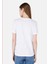 Regular Fit Yuvarlak Yaka Kadın Beyaz Kısa Kol Tişört Cl1068563 2