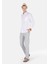 Regular Fit Orta Bel Düz Paça Erkek Gri Pantolon Cl1068760 3