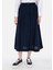 Midi Skirt Kadın Lacivert Etek Cl1068921 4