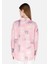 Normal Kesim Shirt Yaka Pembe Kadın Uzun Kol Gömlek CL1068909 2