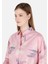 Normal Kesim Shirt Yaka Pembe Kadın Uzun Kol Gömlek CL1068909 4