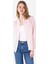 Regular Fit Shirt Neck Kadın Pembe Uzun Kol Gömlek Cl1068908 1