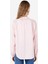 Regular Fit Shirt Neck Kadın Pembe Uzun Kol Gömlek Cl1068908 2