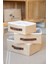 Jüt Dolap İçi Organizer Takı, Makyaj, Banyo, Ofis Düzenleyici Saklama Kutusu Organizer 30x23x13 cm 5