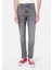 044 Karl Straight Fit Erkek Siyah Jean Pantolon 4