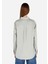 Regular Fit Shirt Neck Düz Kadın Yeşil Uzun Kol Gömlek Cl1070173 2