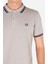 Regular Fit Polo Yaka Düz Erkek Taş Kısa Kol Tişört 4