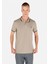 Regular Fit Polo Yaka Düz Erkek Yeşil Kısa Kol Tişört 1