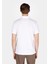 Regular Fit Polo Yaka Düz Erkek Beyaz Kısa Kol Tişört CL1073960 2
