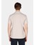 Regular Fit Polo Yaka Düz Erkek Bej Kısa Kol Tişört CL1073960 2
