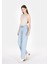 970 Berry Regular Fit Kadın Mavi Jean Pantolon Cl1073219 3