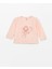 Lcw Baby Pembe Bisiklet Yaka Kadife Kız Bebek Pijama Takımı 2