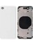Apple iPhone 8 Ile Uyumlu Boş Kasa Beyaz 1