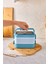 Puga 2 Katlı Bölmeli Kapaklı Çelik Lunch Box / Yemek Taşıma / Saklama Kutusu Mavi 1