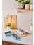 Puga 2 Katlı Bölmeli Kapaklı Çelik Lunch Box / Yemek Taşıma / Saklama Kutusu Mavi 2