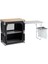Padres Storage Unit W. Side Table Bambu Portatif Kamp Mutfağı 1