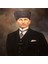 Kanvas Ulu Önder Atatürk 2 Sayılarla Boyama Seti Kasnaklı 1