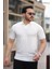 Erkek Polo Yaka Saç Örgü Polyemid T-Shirt Triko Terletme Yapmaz 2