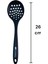 Isıya Dayanıklı Silikon Seti 5 Parça, Kepçe ve Kaşık, Siyah, 20-28cm 3