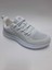 Beyaz Renk Triko Hafif Beyaz Taban Rahat Bağcıklı Esnek Yazlık Erkek Ayakkabı 2