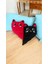 Küstüm-Barıştım Peluş Kedi Yastık 40 cm 3