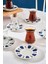 İznik 6 Kişilik 12 Parça Cam Çay Seti, 132 ml, Beyaz 2