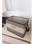 (3 Adet) Bohe Kulplu Düzenleyici (22 x 34 x 24 cm ) Mini Organizer Düzenleyici Hurç Kutu Kumaş Sepet 3