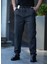 Mevsimlik Armürlü Kumaş Jogger Pantolon 1