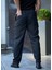 Mevsimlik Armürlü Kumaş Jogger Pantolon 2