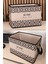 Home Storage Goods Dekoratif Kulplu Saklama Kutusu, Çok Amaçlı Kutu ve Dolap Raf Düzenleyici 22 x 34 x 1