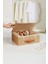 Jüt Kapaklı Dolap Çekmece Içi Takı Çamaşır Katlanır Saklama Kutusu Organizer 30 x 23 x 11 2