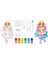 Raınbow Hıgh 507598-81 Watercolor-Create Moda Bebek 4+ 2