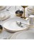 Adel Gold Yemek Takımı 2li Servis Tabağı 26 cm 2