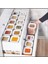 700 ml Kare Vakumlu Saklama Şeffaf Kabı 6 Lı Set VASK700 1