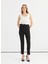 Normal Bel Standart Siyah Kadın Pantolon 25YSL5351 1