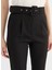 Normal Bel Standart Siyah Kadın Pantolon 25YSL5351 3