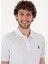 Beyaz Erkek Polo T-Shirt GTP04 2
