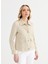 Standart Bej Kadın Ceket 25YSL1447 3