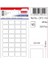 Etiket OFC-110 Beyaz 16X22 mm 10 Lu - 5 Paket 1
