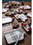 Marmaris Desenli Stackable 6 Kişilik Kahvaltı Tabak Seti 4