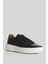 111230280 Tommy Erkek Sneaker Ayakkabısı Siyah Beyaz 2