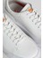 111230280 Tommy Erkek Sneaker Ayakkabısı Beyaz 4