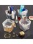 ( 5 Adet ) Buzdolabı Kapak Içi Düzenleyici Organizer - Banyo Düzenleyici, Mini Kutu 750ML 4
